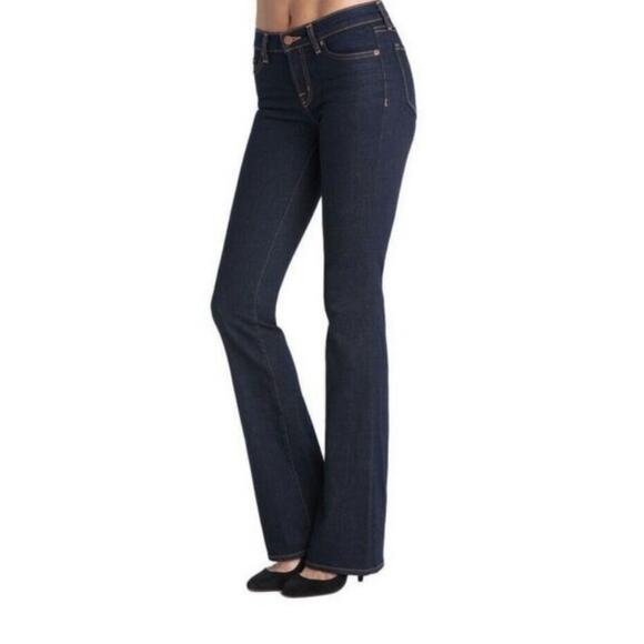 J Brand Dark Wash Curvy Fit Boot Leg Jeans 27 - Picture 1 of 8